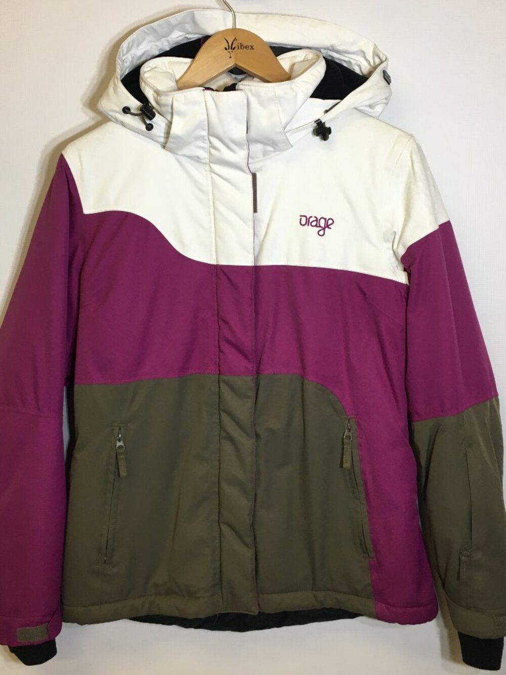 Orage Women's Hooded Ski Jacket - Size Medium - Pre-Owned - U4LDWV